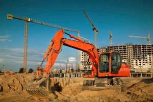 Distence remote monitoring of construction sites